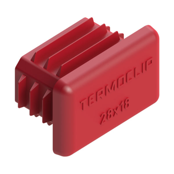 Заглушка профиля TEC SC 28x18 (400/100 шт/кор)
