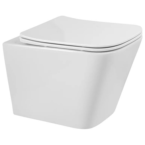 Унитаз подвесной BelBagno Ardente-R BB520CH-TOR безободковый, крышка BB052SC с микролифтом