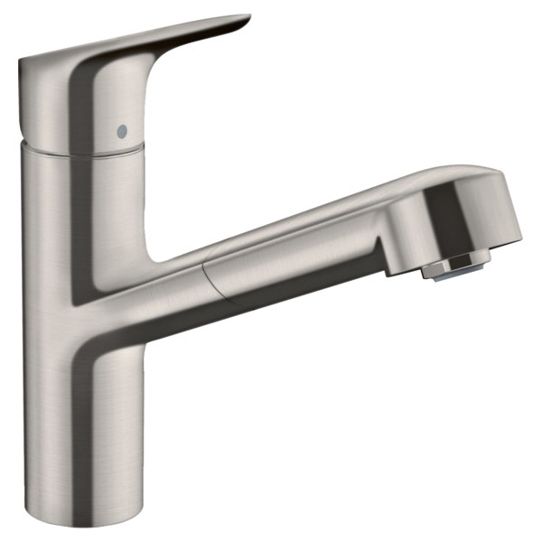 Смеситель для кухни Hansgrohe Focus M43 однорукояточный, сталь (71842800)