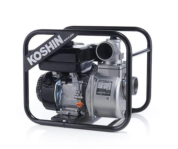 Мотопомпа бензиновая Koshin SEV- 80X для слабозагрязненной воды