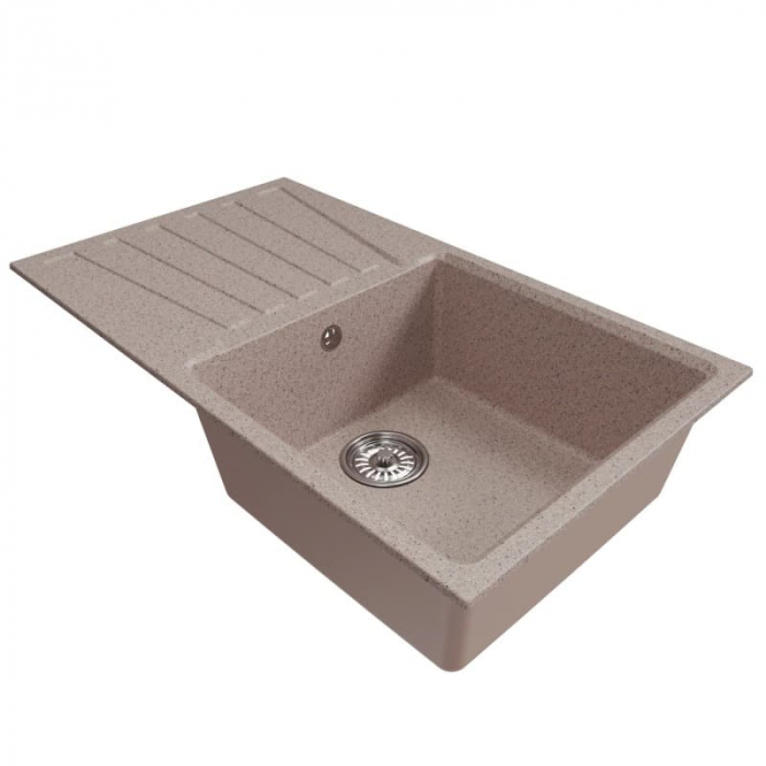 Мойка кухонная композитная MixLine ML-GM20 песочная