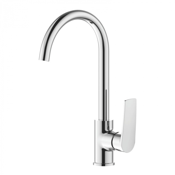 Смеситель для кухни Haiba HB70587 однорукояточный, хром