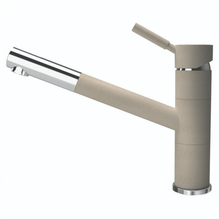 Смеситель для кухни Flortek ФИТА FL однорукояточный, бежевый