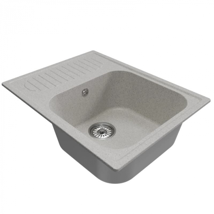 Мойка из искусственного камня MixLine КОМФОРТ МЛ-ГМ18 640x490/190 серая
