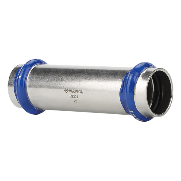 Муфта двухраструбная надвижная 42 Varmega Inox Press