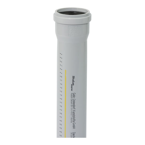 Труба канализационная ПП (ВК)  78× 500×4,5 Ostendorf Skolan Safe