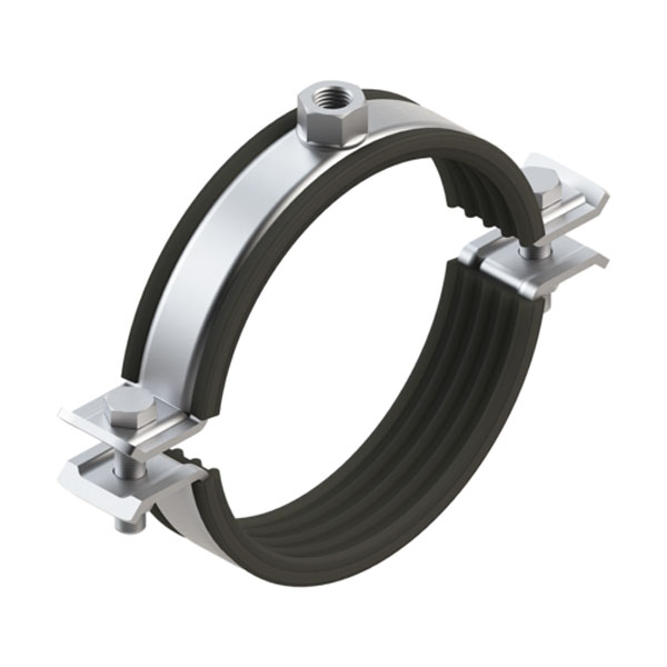 Хомут для сверхвысоких нагрузок PI-ХНD 4½" (120-130) М16 40х4FV Hdg (15 шт/кор)