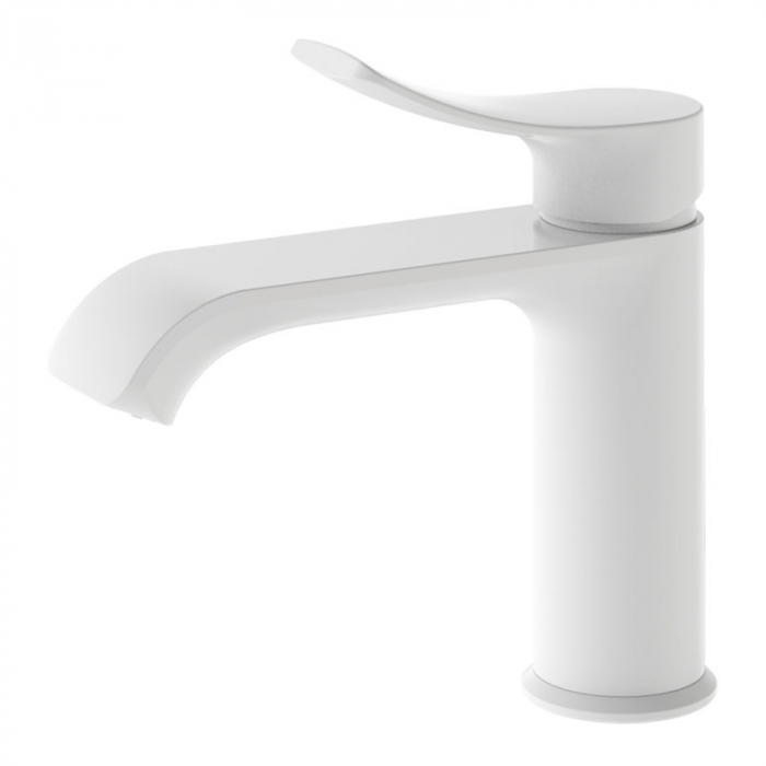 Смеситель для раковины Haiba HB10553-8 однорукояточный, белый