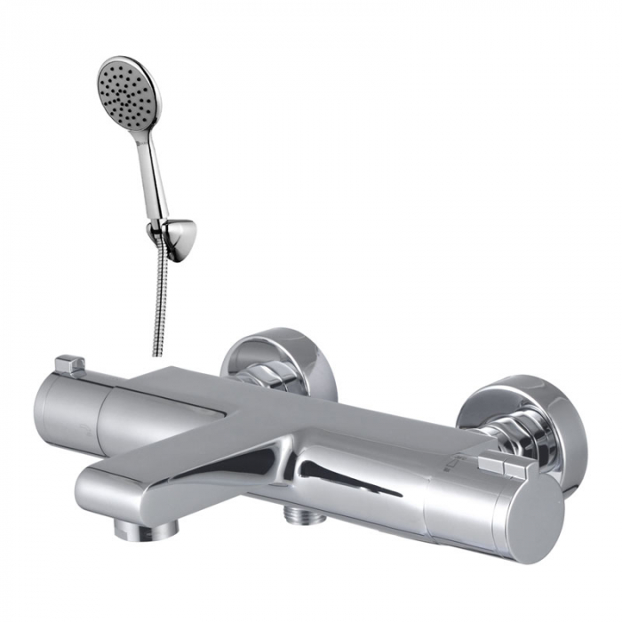 Смеситель для ванны LeMark YETI LM7832C термостатический, хром