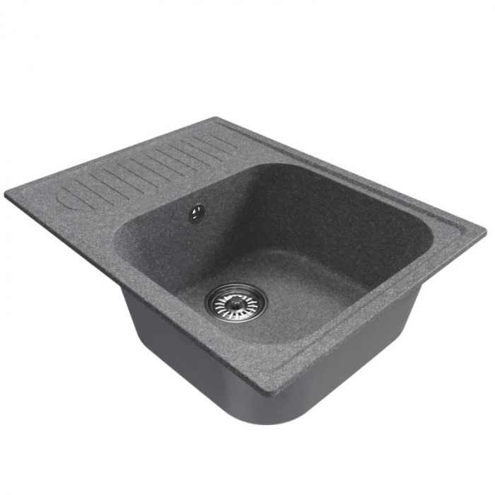 Мойка кухонная композитная MixLine ML-GM18 графит