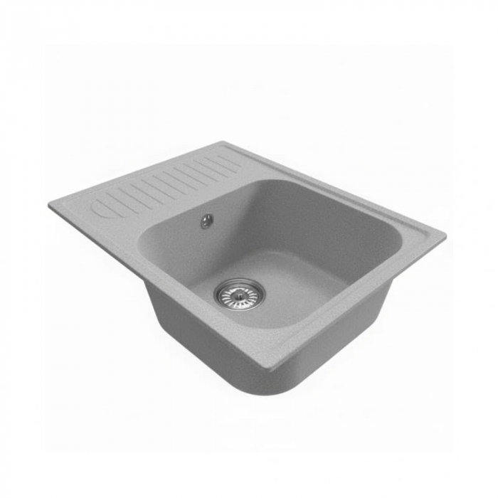Мойка из искусственного камня MixLine КОМФОРТ МЛ-ГМ18 640x490/190 графит