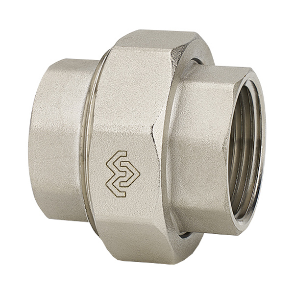 Американка прямая ВР-ВР 1" латунь, с уплотнением o-ring Varmega