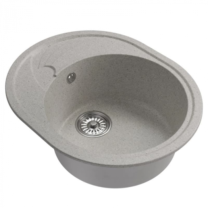 Мойка кухонная композитная MixLine ML-GM17 серая
