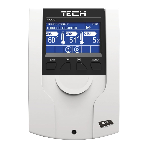 Контроллер для котельной TECH i-1 CWU (1 смесительный контур + ГВС)