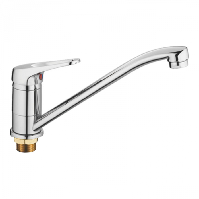 Смеситель для кухни Haiba HB4913 однорукояточный, хром