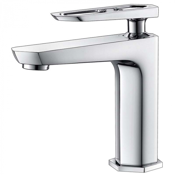 Смеситель для раковины LeMark PRIZMA LM3906C однорукояточный, хром