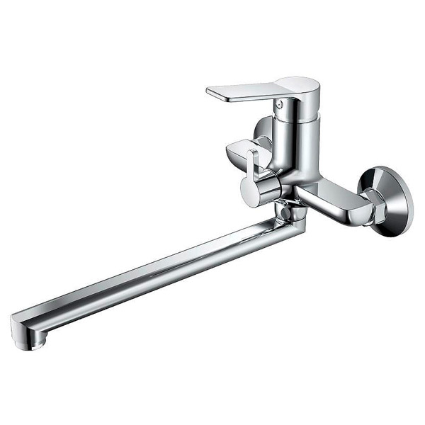 Смеситель для ванны Haiba HB22559 однорукояточный, длинный излив, хром