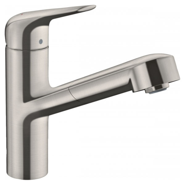 Смеситель для кухни Hansgrohe Focus M42 однорукояточный, сталь (71829800)