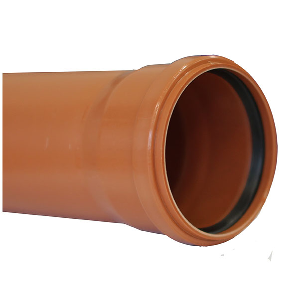 Труба для наружной канализации ПП (НК) SN4 110×1000×3,4 Sinikon Universal