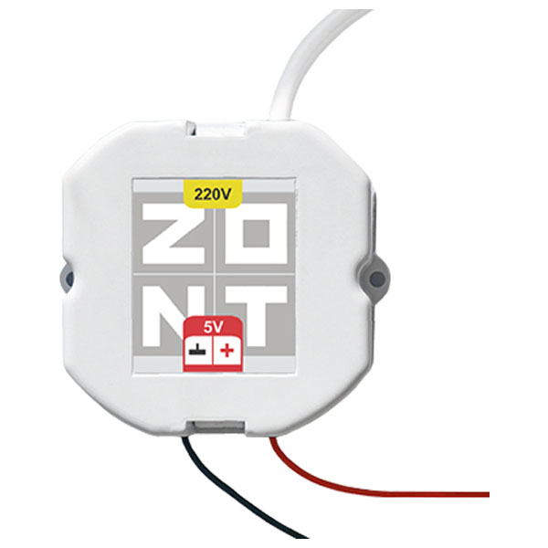 Блок питания в подрозетник ZONT 5V/220