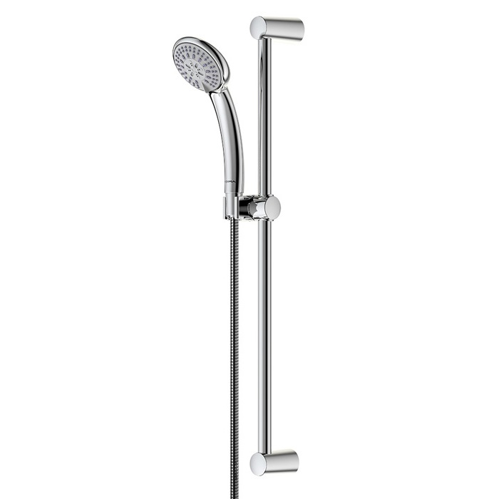 Душевой гарнитур Vidima FRESH S BA208AA: штанга 600 мм; шланг 1750 мм; лейка 80 мм 3-реж.