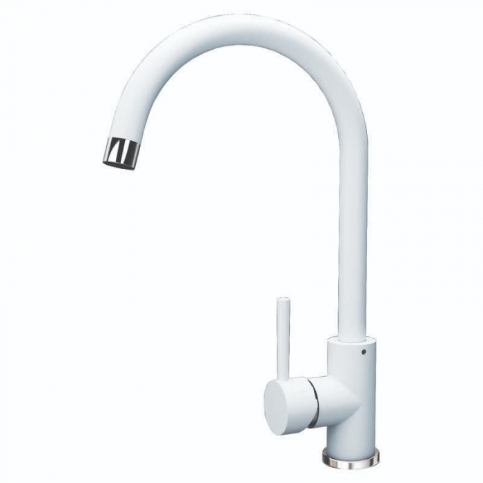 Смеситель для кухни Flortek АЛЬФА FL однорукояточный, жасмин