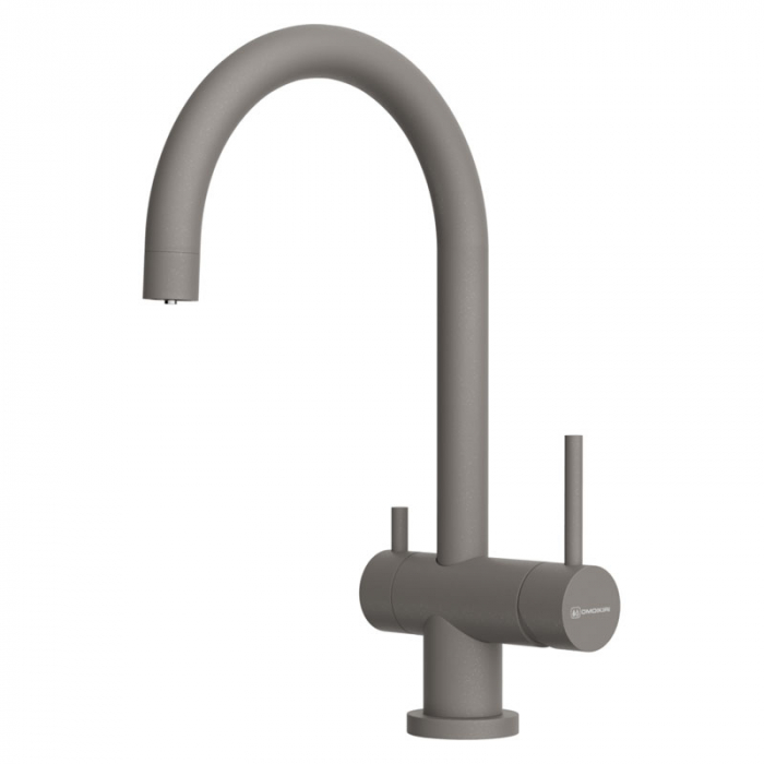 Смеситель для кухни Omoikiri YAMADA-P-GR латунь/ленинградский серый