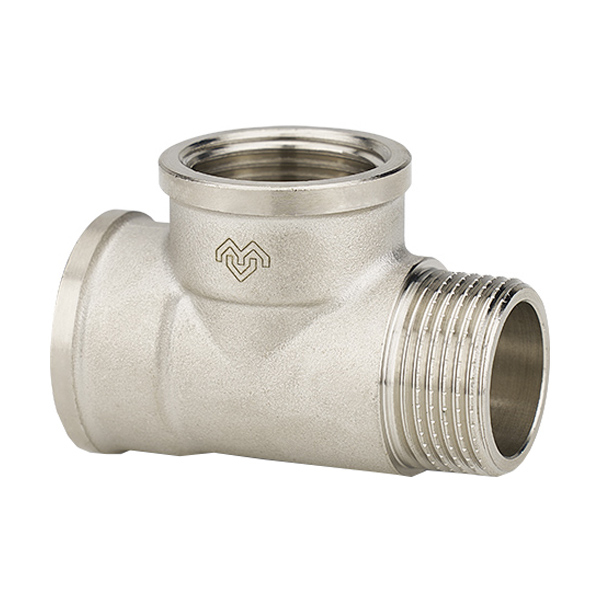 Тройник ВР-ВР-НР 1/2" латунь Varmega