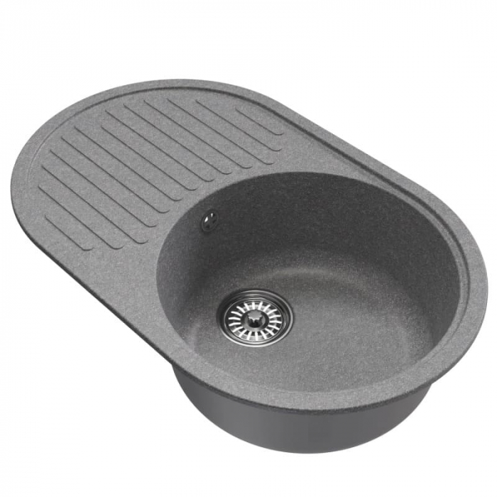 Мойка кухонная композитная MixLine ML-GM16 графит