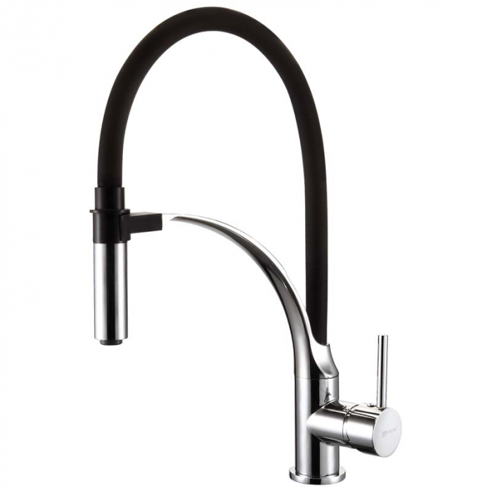 Смеситель для кухни LeMark SOUL LM6007C однорукояточный, с гибким изливом, хром