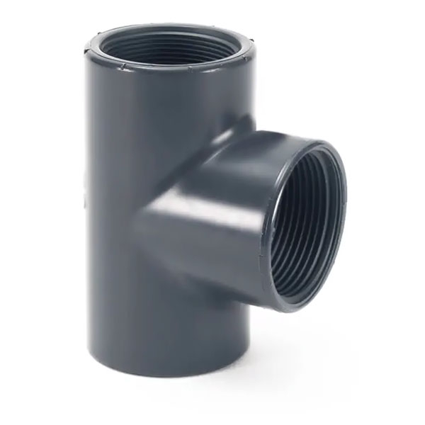 Тройник 90° клеевой-ВР 3/8" PVC-U Comer