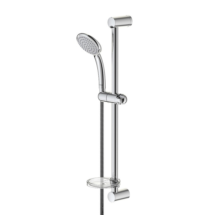 Душевой гарнитур Vidima FRESH M BA211AA: штанга 600 мм; шланг 1750 мм; лейка 100 мм 1-реж., мыльница