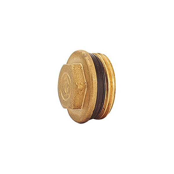 Заглушка для коллектора с герметичной прокладкой Giacomini R592DY006 1.1/4" латунь
