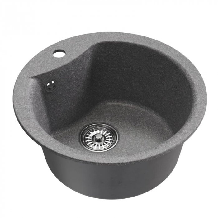 Мойка кухонная композитная MixLine ML-GM12 графит