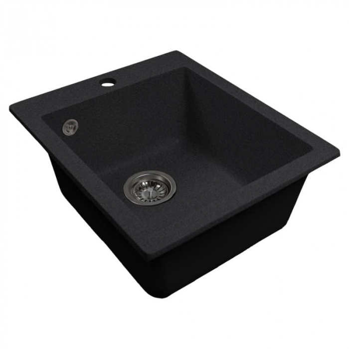 Мойка из искусственного камня MixLine СТАНДАРТ МЛ-ГМС110 497x440/175 черный