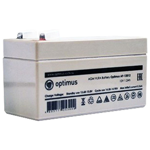 Аккумулятор Optimus АP12012, 1.2 A/h