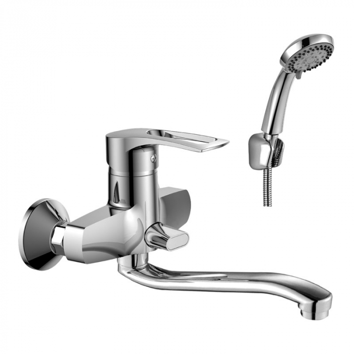 Смеситель для ванны Rossinka T40-34 однорукояточный