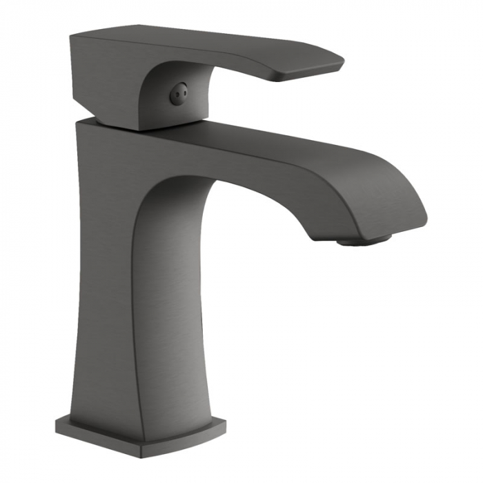 Смеситель для раковины BELZ B10507-3 однорукояточный, оружейная сталь