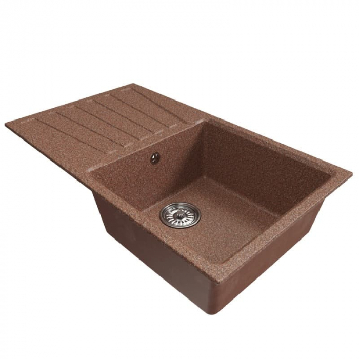 Мойка кухонная композитная MixLine ML-GM20 терракотовая