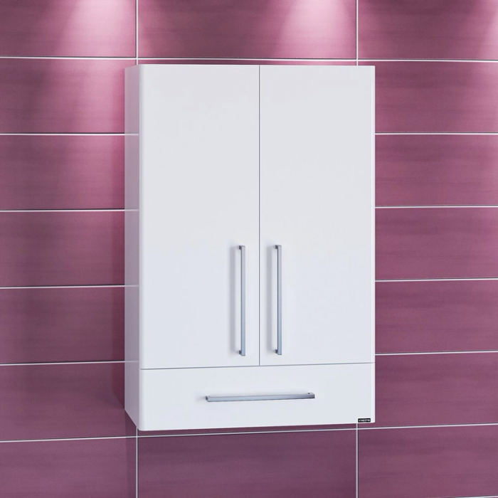 Шкаф подвесной Санта Вегас-60×90 1 ящик над стиральной машиной 426004