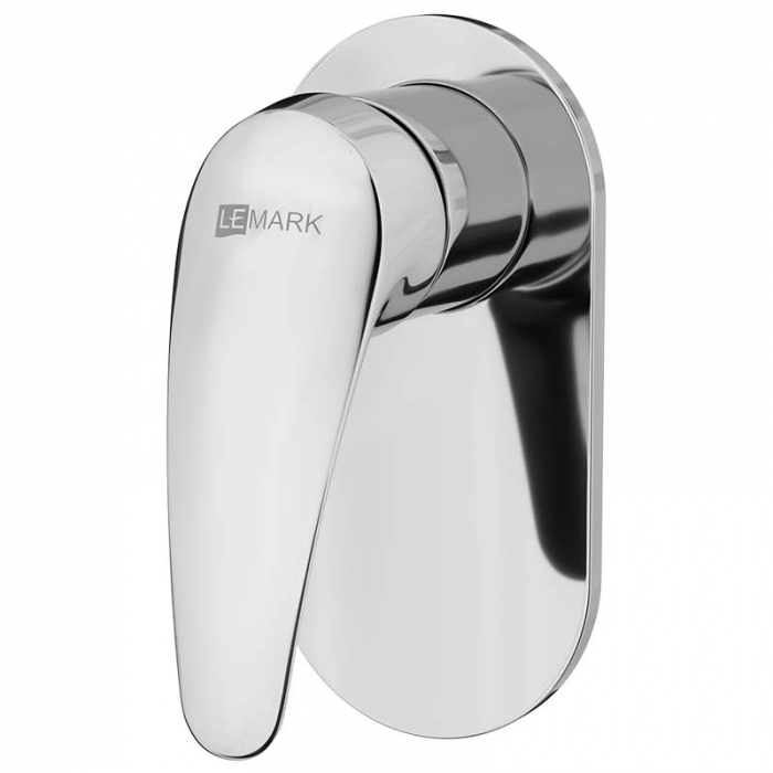 Смеситель для душа LeMark LINARA LM0423C однорукояточный, встраиваемый в стену, хром