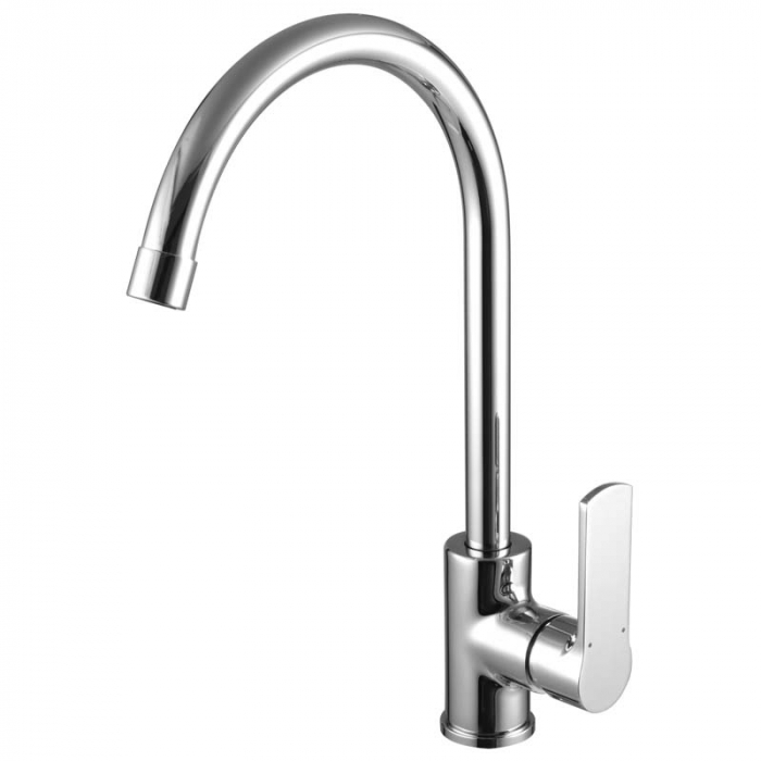 Смеситель для кухни LeMark PLUS GRACE LM1505C однорукояточный, с поворотным изливом, хром