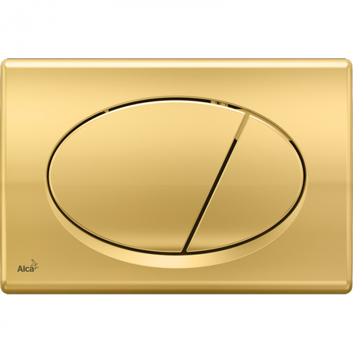 Кнопка смыва для инсталляции AlcaDrain M75 золото