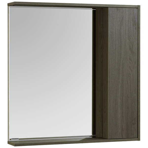 Зеркальный шкаф Акватон Стоун 80 грецкий орех 1A228302SXC80