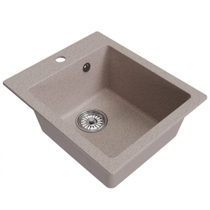 Мойка кухонная композитная MixLine ML-GM14 песочная