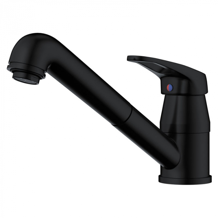 Смеситель для кухни Omoikiri TATEYAMA-S-GB однорукояточный, графит