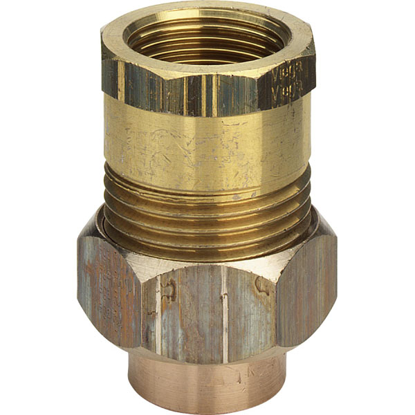 Разъемное соединение пайка-ВР 15×3/4" коническое уплотнение Viega 94340G
