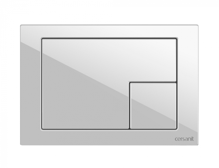 Кнопка смыва Cersanit CORNER для инсталляции HI-TEC/LINK PRO/VECTOR пластик белый