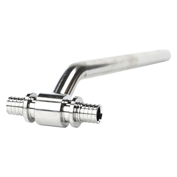 Трубка из нержавеющей стали для подключения радиатора Т-образная 20/250 Рехау