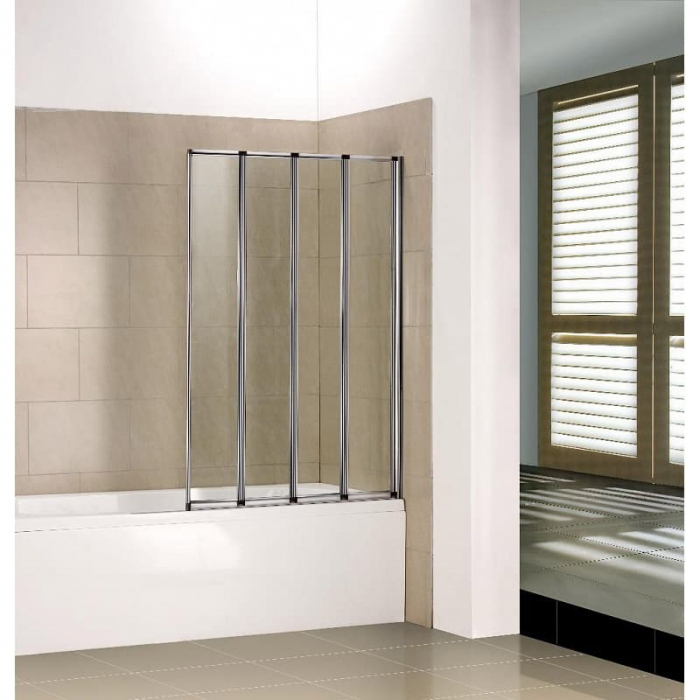 Шторка для ванны Good Door SCREEN GR4-100-C-CH 1000×1400, стекло 4 мм